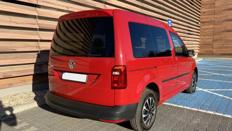 Volkswagen Caddy cena 64500 przebieg: 78000, rok produkcji 2018 z Góra małe 79